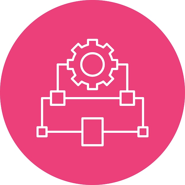 Design Algorithm Vector Illustration Style