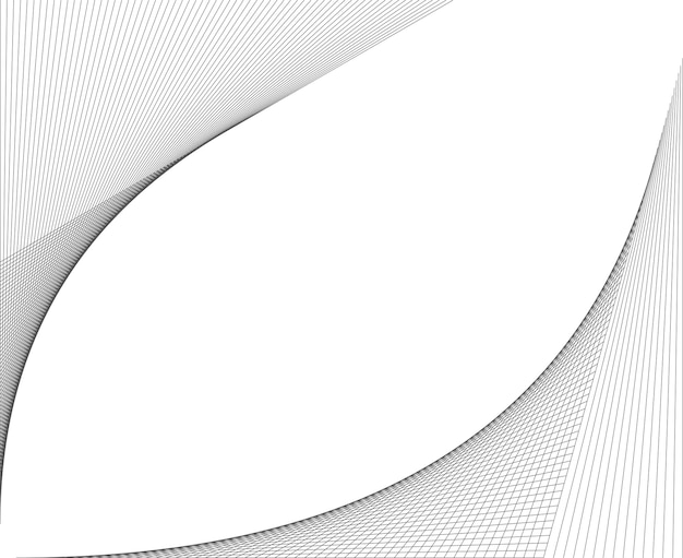 design element wavy from many parallel lines02