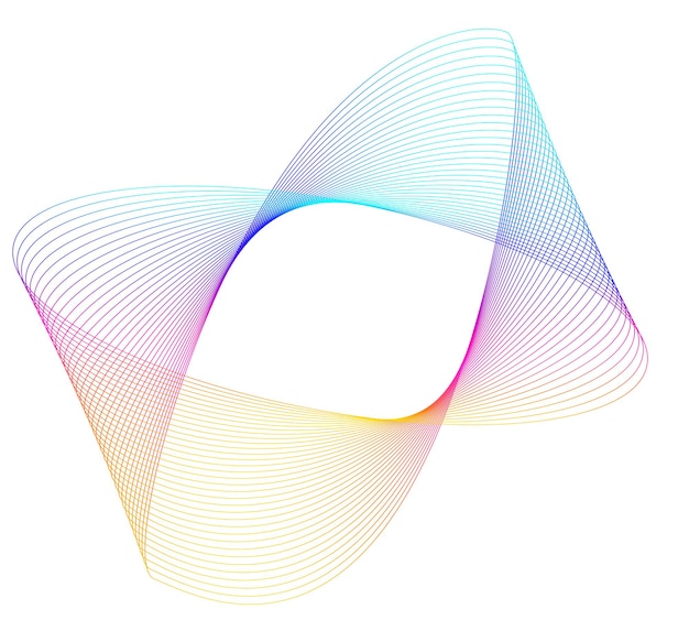 Design elements Frame circle elegant border Abstract Circular logo element on white background isolated Creative art Vector illustration EPS 10 digital for promotion new product