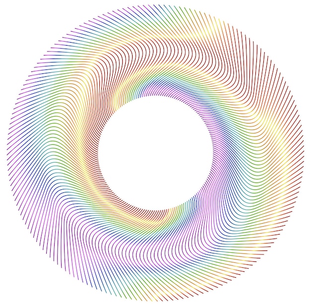 Design elements Frame circle elegant border Abstract Circular logo element on white background isolated Creative art Vector illustration EPS 10 digital for promotion new product