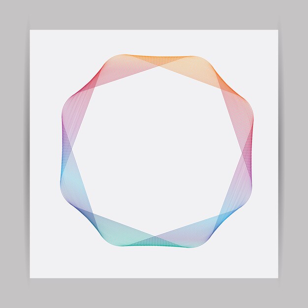Design elements. Poligonal lines background.