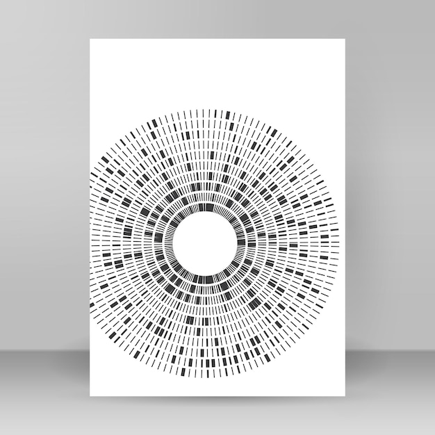 design elements ring circle elegant frame border abstract circular logo element on white background isolated creative art