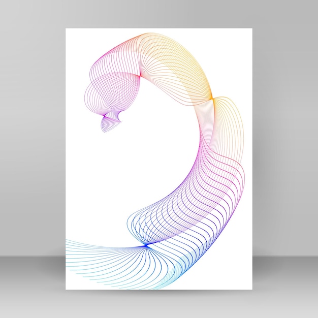 Design elements Ring circle elegant frame border Abstract Circular logo element on white background isolated