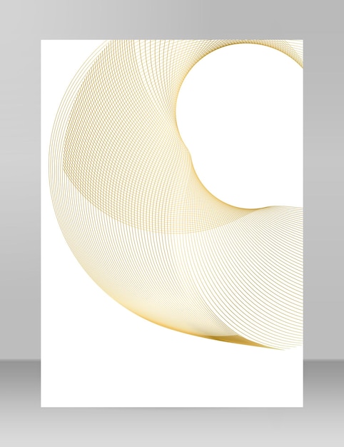 design elements ring circle elegant frame border abstract circular logo element on white background isolated