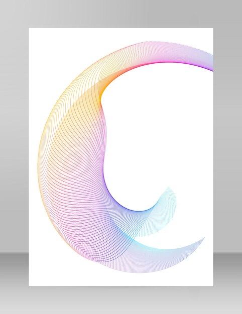 design elements ring circle elegant frame border abstract circular logo element on white background isolated