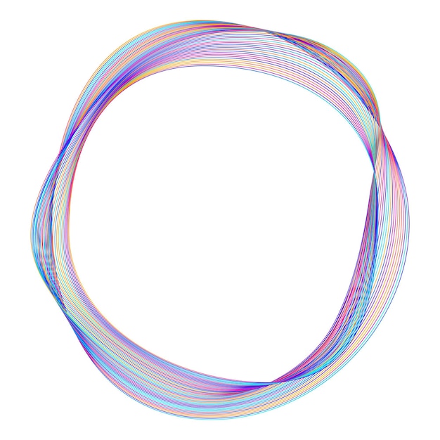 design elements wave of many purple lines circle ring abstract vertical wavy stripes on white background isolated vector illustration eps 10 colourful waves with lines created using blend tool