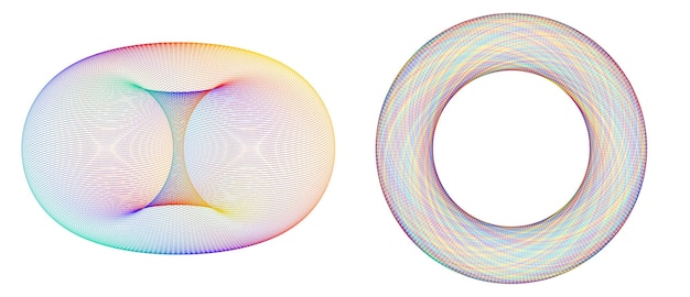 design elements wave of many purple lines circle ring abstract vertical wavy stripes on white background isolated vector illustration eps 10 colourful waves with lines created using blend tool