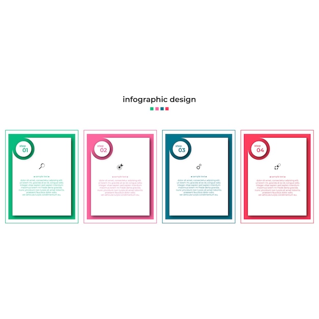 design infografik mall affärsvektor