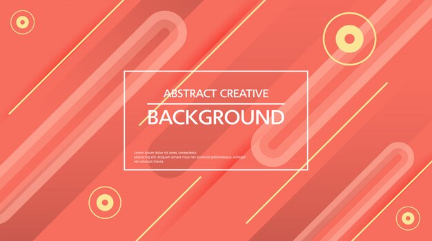 Design of simple abstract background