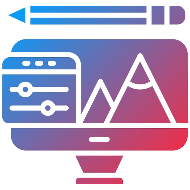 Design Software icon vector image Can be used for Design