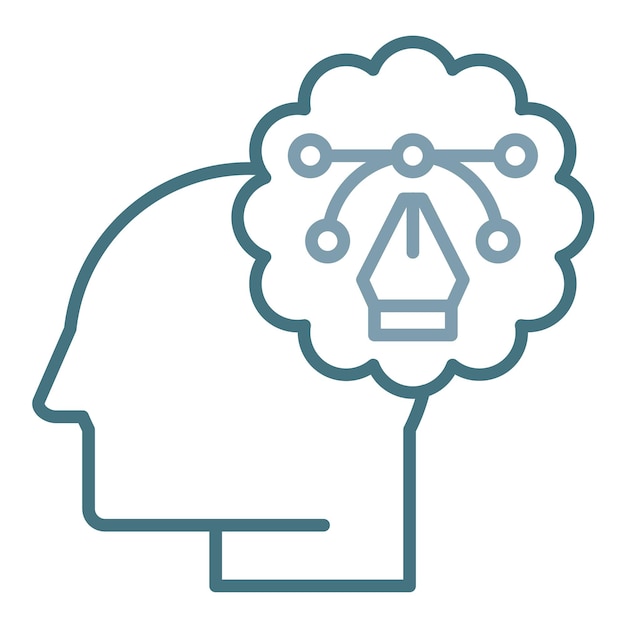 Design Thinking Flat Illustration