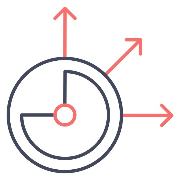 Detection of Regularities Vector Illustration Style