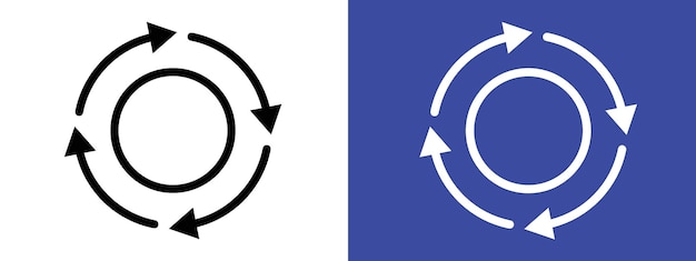 Development Cycle Icon Depicting Evolution Life Stages and Biological Processes