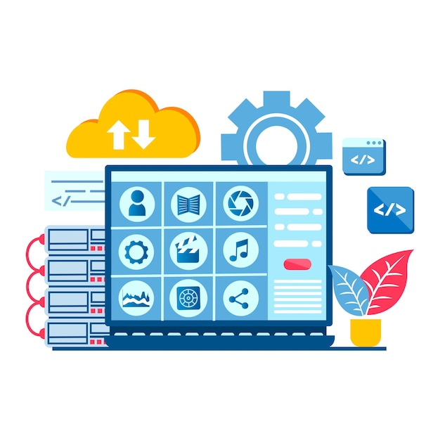 Development of social media web applications