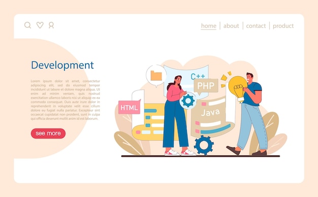 Development stage in it project management a dynamic representation of coding and programming