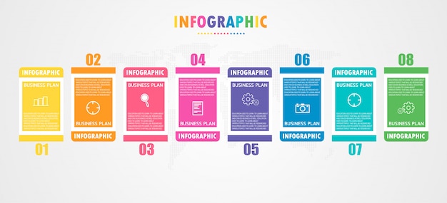 diagram used in education and vector design take advantage of business education illustration
