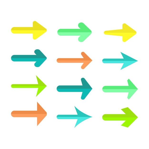 Different Type of arrows sign Collection