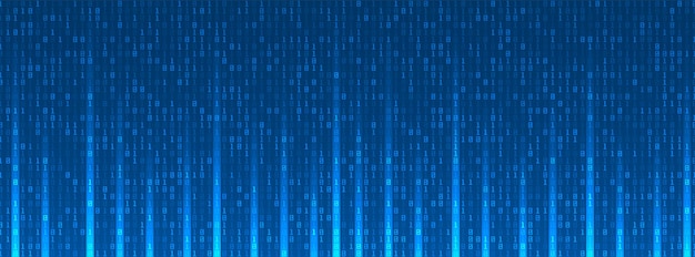 Digital binär koddatabakgrund, datornummer, teknologiskt koncept