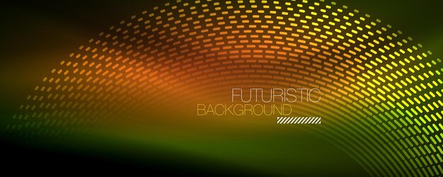digital flowing wave particles abstract background vector smoke effect design