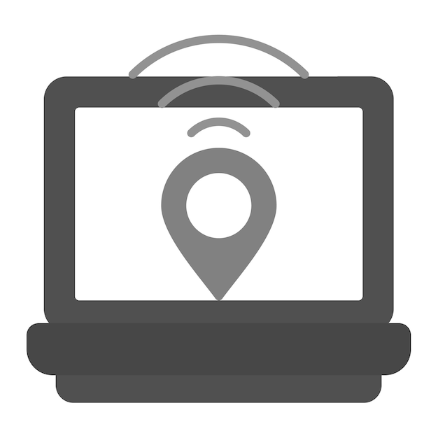 digital nomad hub icon vector image can be used for digital nomad
