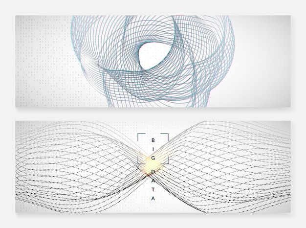 Digital technology abstract background