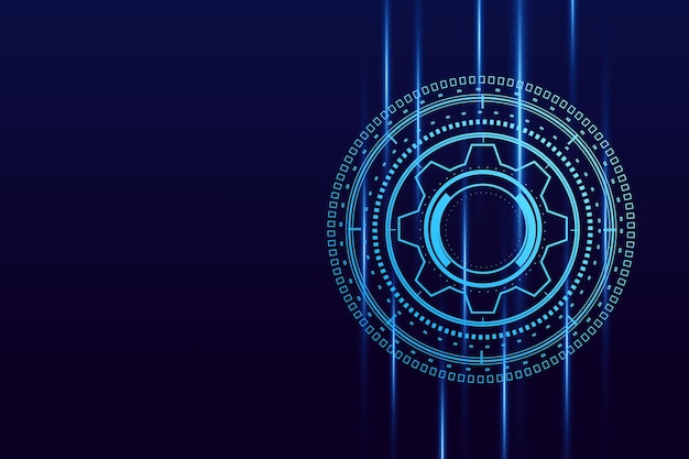 digital technology and engineering digital telecoms concept Hitech futuristic technology background