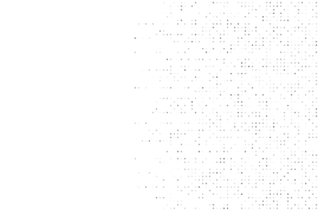 Digital technology background Digital data dots gray pattern pixel background