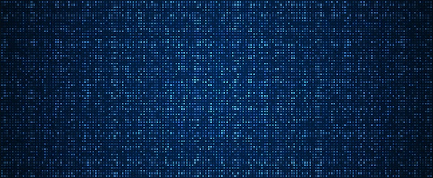 digital technology background digital data square blue pattern pixel background