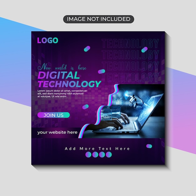 Digital Technology New World