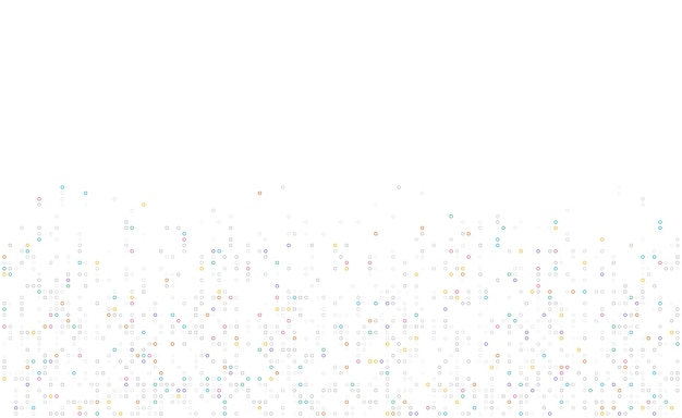 Digital teknologi baggrund Digitale datapunkter gråt mønster pixelbaggrund