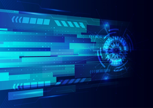 Digital teknologi krets abstrakt bakgrund