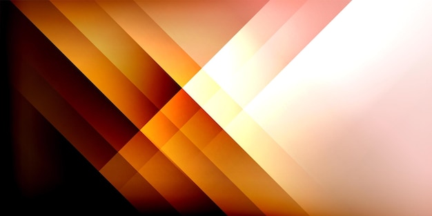 Dinamik gölge çizgileri geometrik şekiller