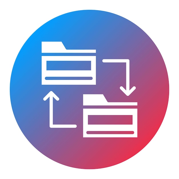Directory Replacement icon vector image Can be used for Compliance And Regulation
