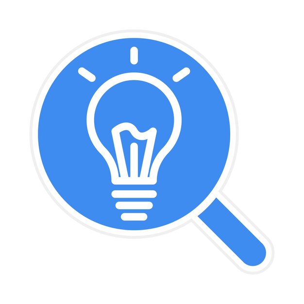 Discovery icon vector image Can be used for Thought Leadership