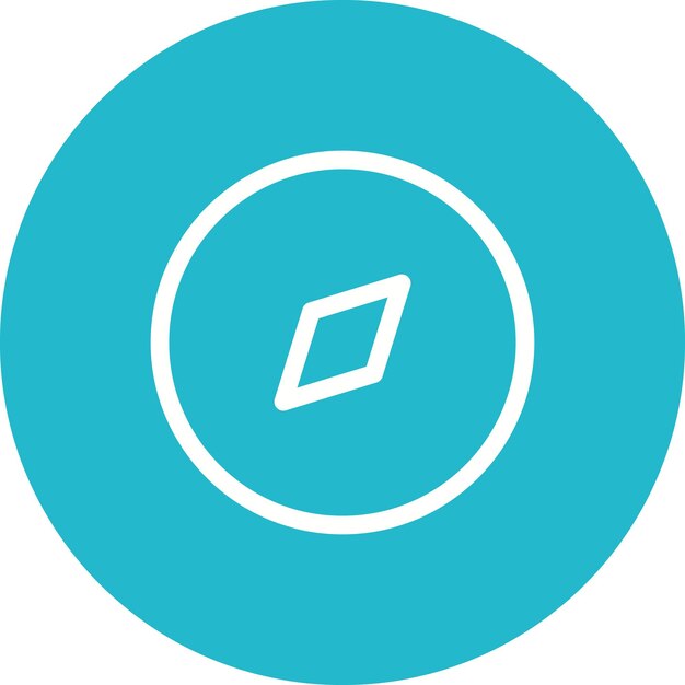 discovery icon vector image can be used for ui