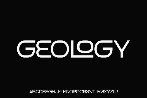 display alphabet font vector design suitable for logo magazine headline poster and many more