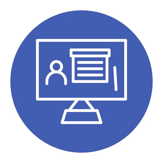 Distance Learning icon vector image Can be used for Remote Working