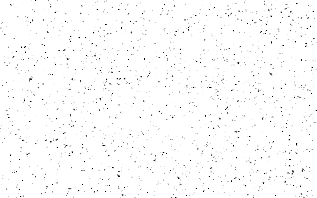 distressed white grainy halftone texture dust overlay textured grain noise particles black and white seamless pattern effects and rusted black background vector illustration