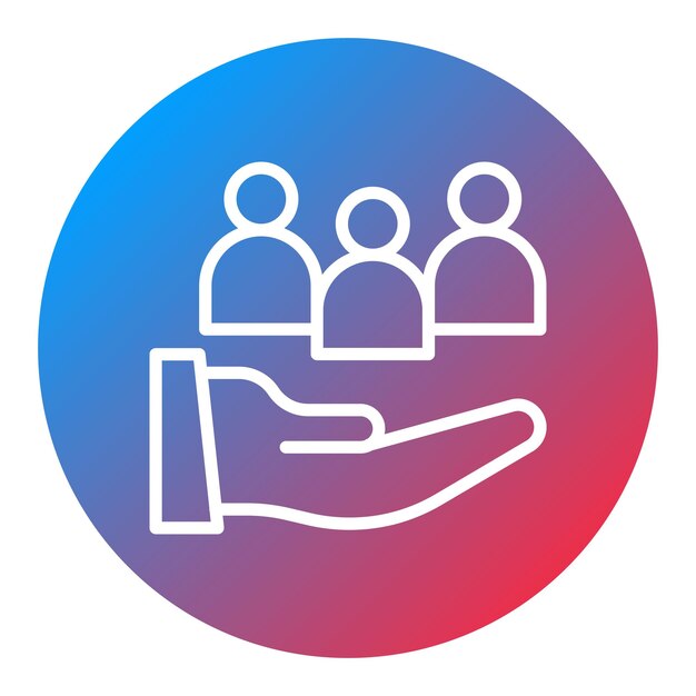 Diversity icon vector image Can be used for Leadership