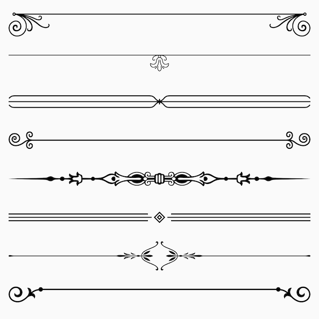 Dividers (set 25)