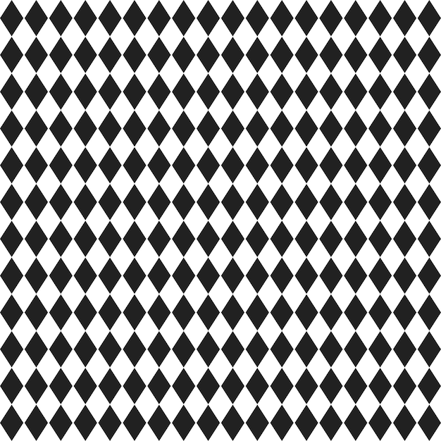 Dizzying diamonds harlequin rhombus pattern vector seamless