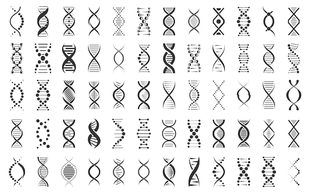 DNA Icons and Symbols