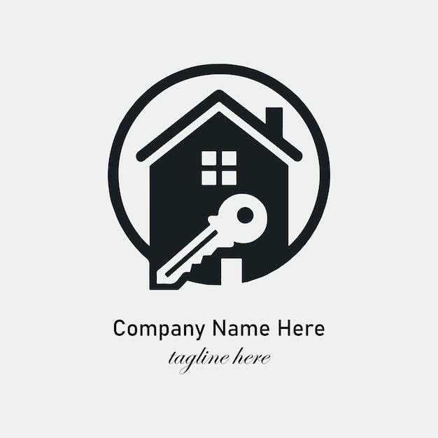 Do real estate logo design vector