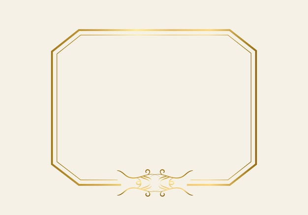 Dobbelt rektangelramme skabelon, dobbelt linjeramme, udkast element, Geometrisk, Vektor illustration.
