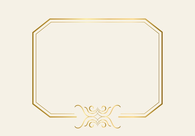 Dobbelt rektangelramme skabelon, dobbelt linjeramme, udkast element, Geometrisk, Vektor illustration.