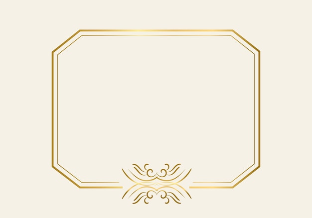 Dobbelt rektangelramme skabelon, dobbelt linjeramme, udkast element, Geometrisk, Vektor illustration.