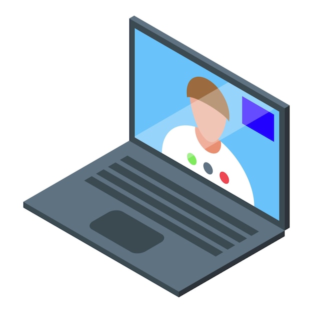 Doctor giving online consultation with patient on laptop screen