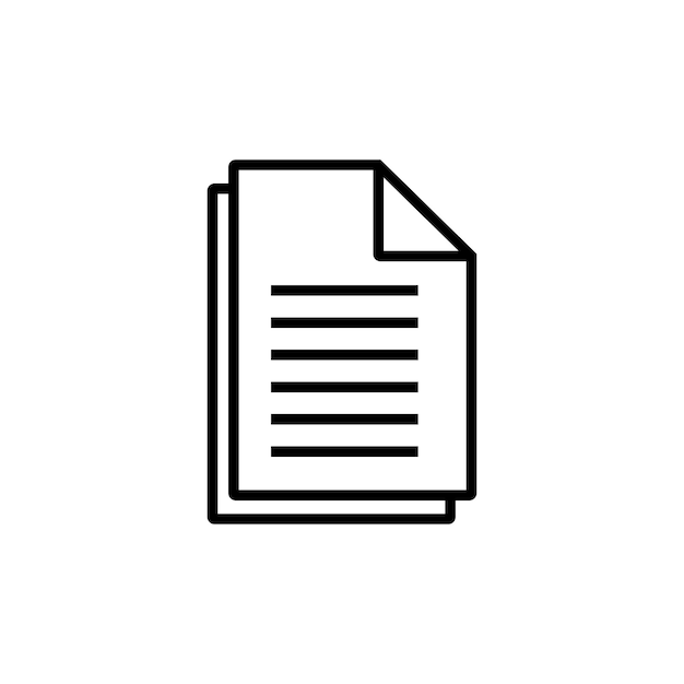 Document File Flat Icon