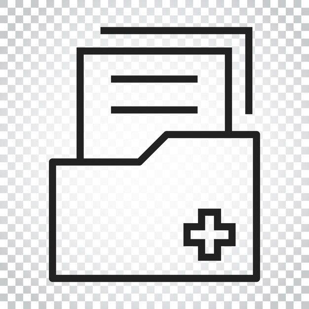 document flat vector icon archive data file symbol logo illustration business concept simple flat pictogram on isolated background