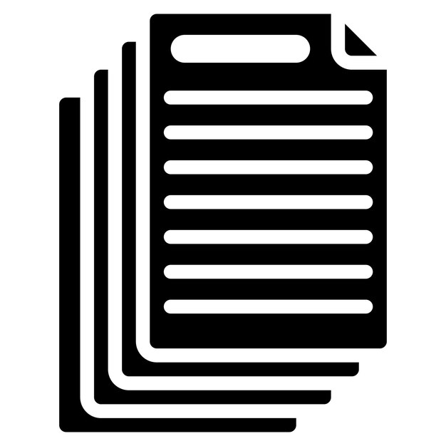 Document icon vector image Can be used for Compilance and Regulation